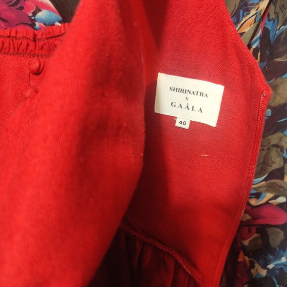 Gaala Paris x Shirintara Lizzy Dress Red - Picture 4 of 4